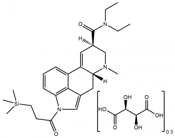 Strukturformel 1S-LSD