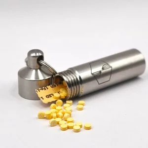 Anhänger mit Micro Pellets und Full Blotter