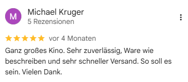 Google Rezension