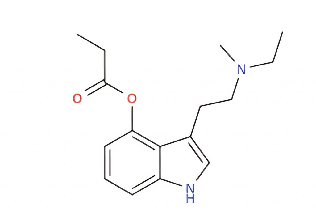 4-PrO-MET Strukturformel